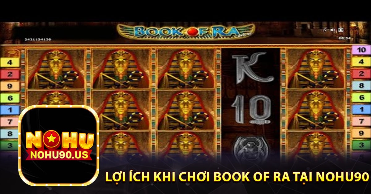 Lợi Ích Khi Chơi Book of Ra Tại Nohu90